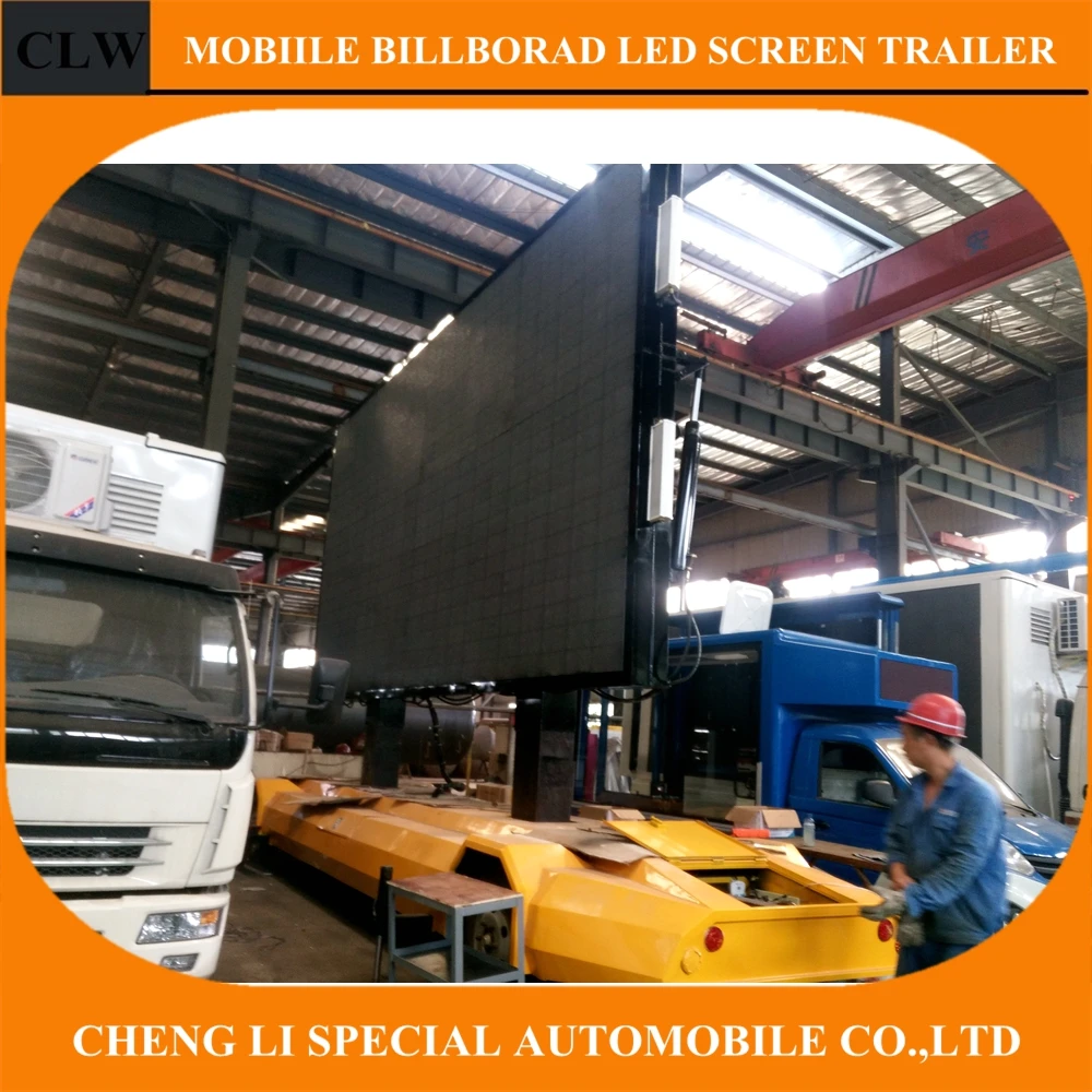 6 7 M Length P10 Clarity Led  Screen Truck Led  Mobile  