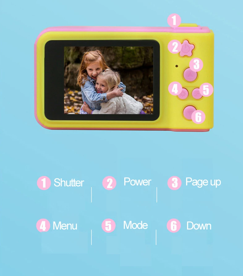 Cheap Cute Mini children digital camera for kids