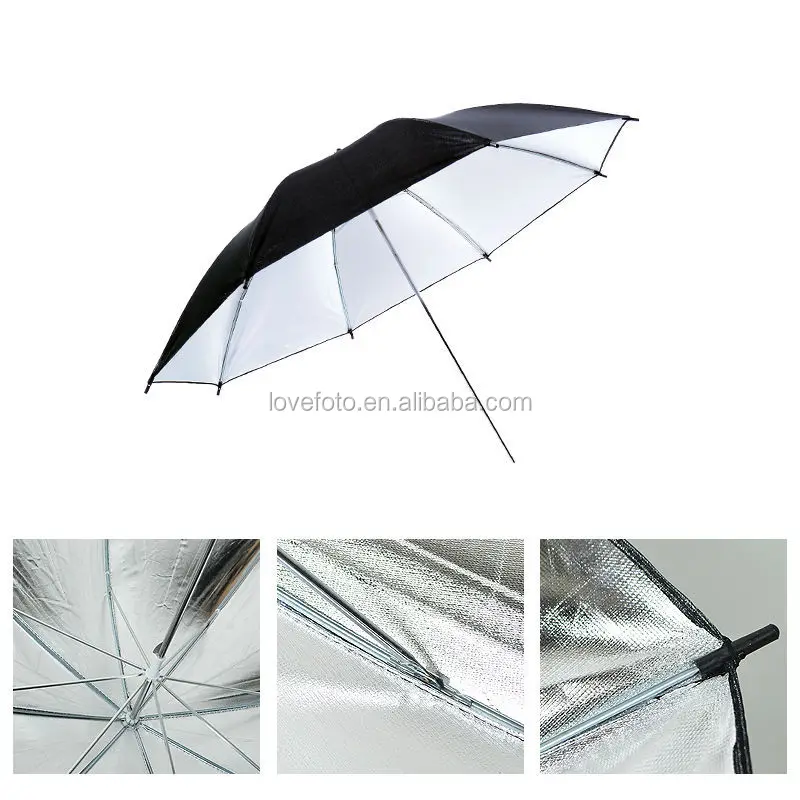 Photography Studio Softbox Soft Box Silver Umbrella Lighting Light