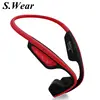 New S.Wear LF-19 Wireless blueteeth Headset Waterproof Stereo Neck-strap Headphone Bone Conduction NFC Hands-free Smart Earphone