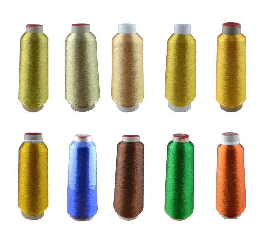Metallic gold lurex embroidery yarn for sewing  buy embroidery yarn Metallic gold lurex embroidery yarn for sewing  buy embroidery yarn