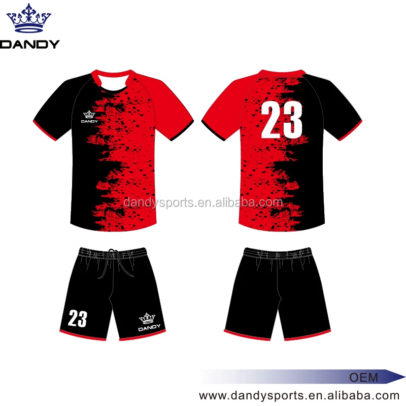 Oem Hight Quality Custom Cheap Sublimated Soccer Shirt Football Jersey Uniform 100polyester