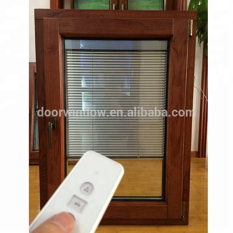 מחיר מכירת מפעל prehung windows חלון עם פנים אלון אדום עץ חיפוי אלומיניום הפסקת תרמית