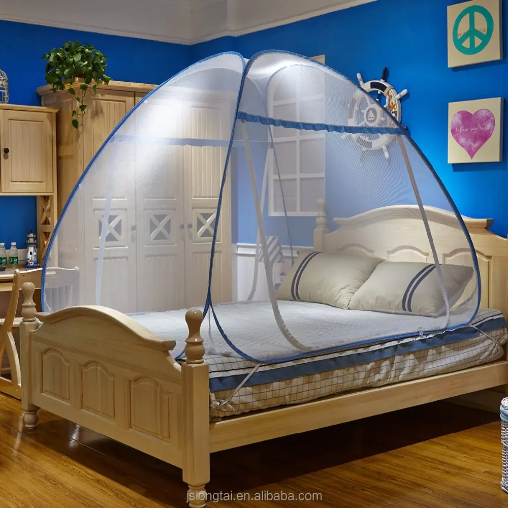 500 HOLES SQUARE INCH SPORTZTREK MOSQUITO NET DOUBLE BED Sporting Goods