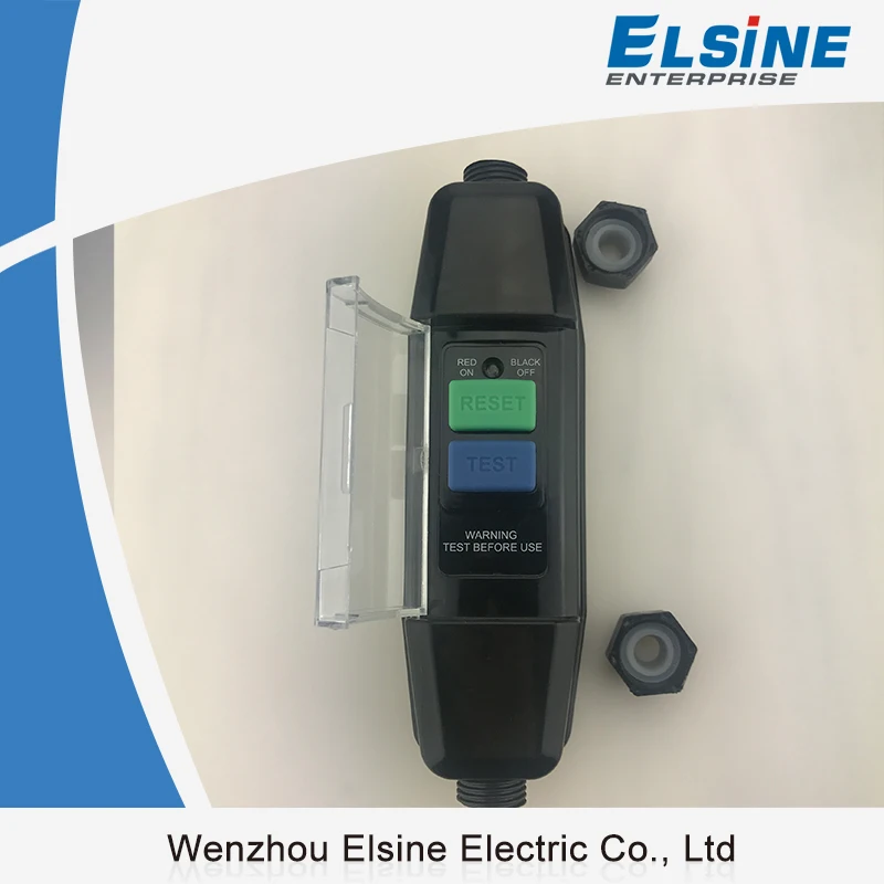 Outdoor Waterproof In Line Portable Residual Current Devices / Prcd
