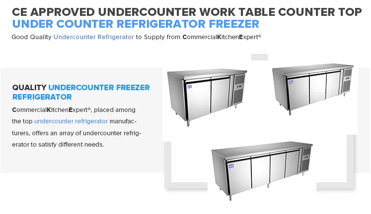 Ce承認のカウンター下ワークテーブルカウンタートップアンダーカウンター冷蔵庫冷凍庫 Buy Undercounter 冷蔵庫 下カウンター冷蔵庫 冷蔵庫冷凍庫 Product On Alibaba Com