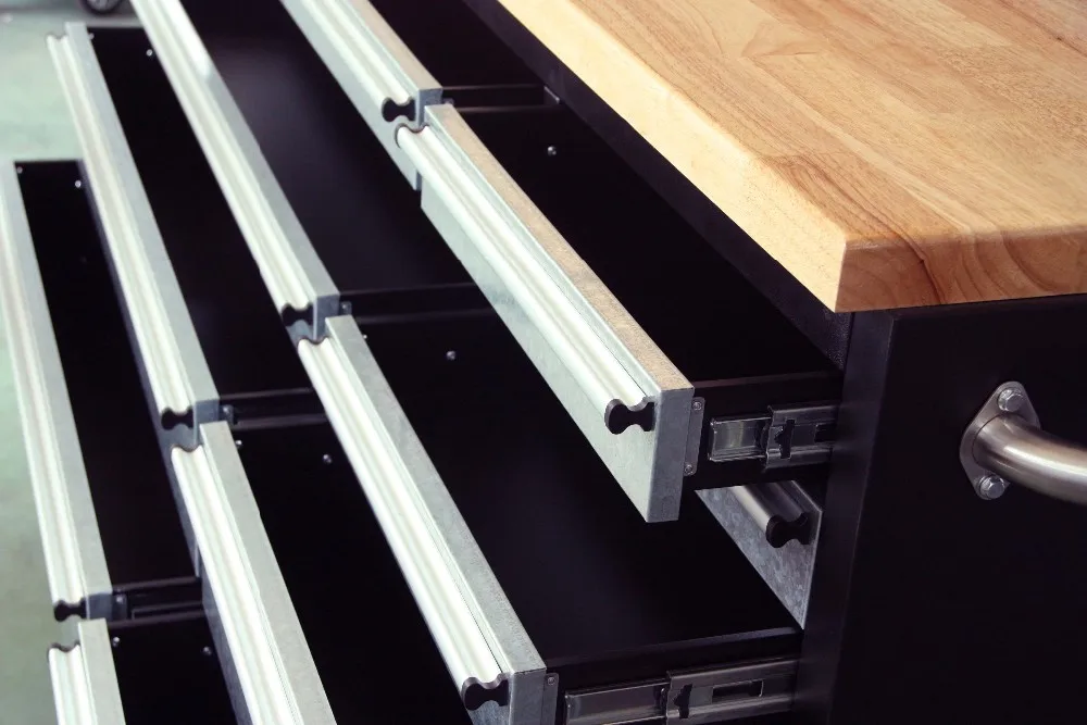 Banco De Trabajo Industrial Multifunción De Acero Y Metal Con Tablero