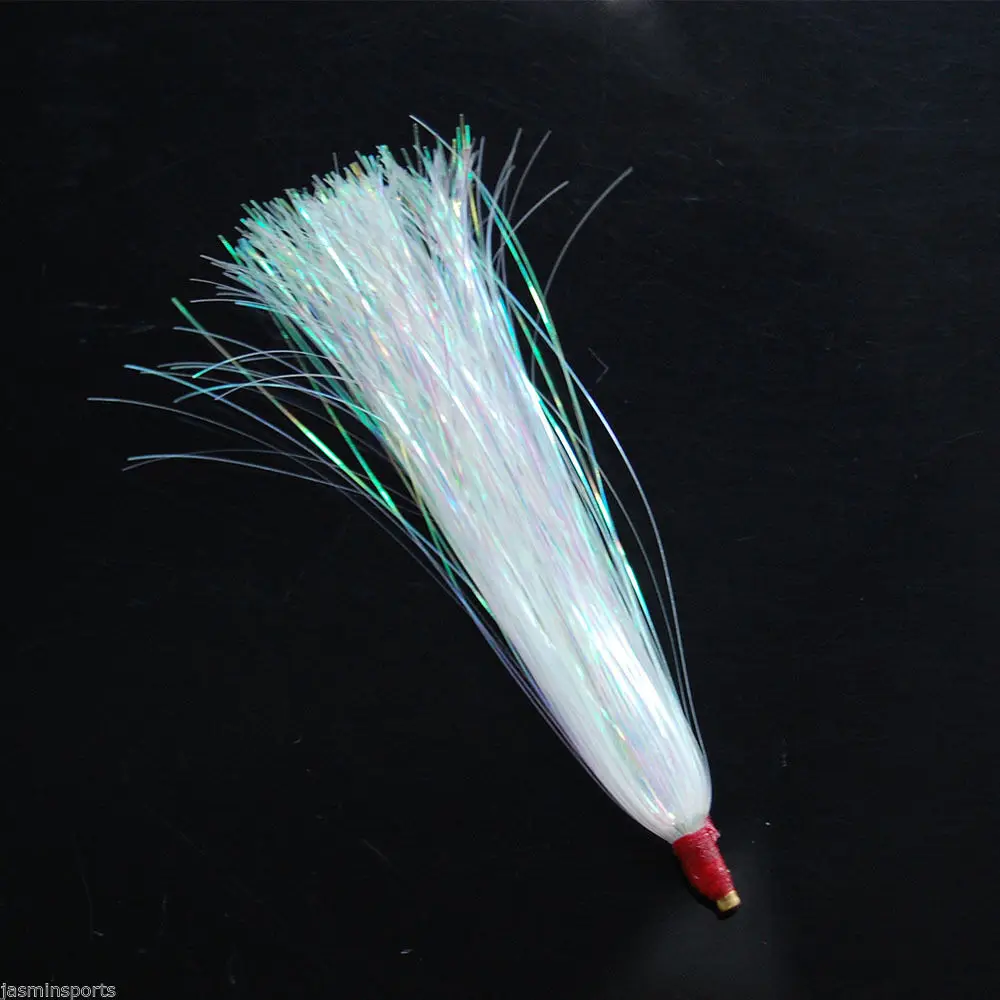 Silicone Fishing Skirt 4 in/ 10 cm Glow Tails Fishing Lure Teaser Micro Tackle