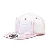High quality lightweight custom plain stitching baseball snapback cap
