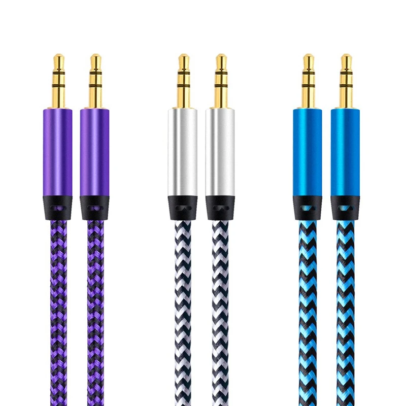 Custom 3.5mm stereo male to female extension audio cable - ANKUX.COM