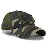 Camouflage Constructed Trucker Special Tactical Operator Forces USA Flag Patch Baseball Cap