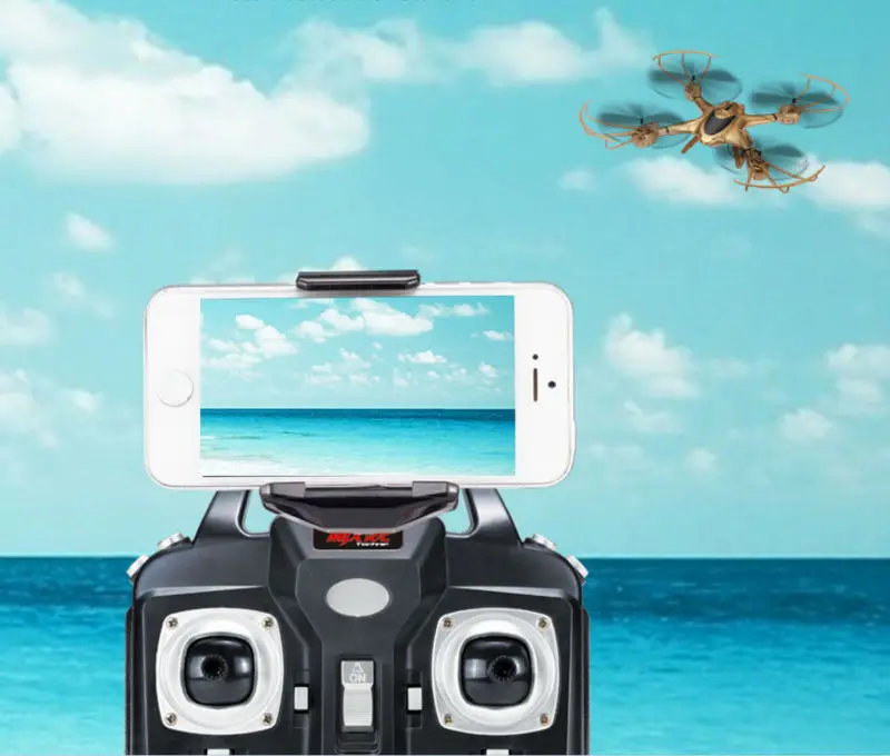 Newest RC Drone MJX X401H WIFI FPV Real time Air Pressure High Headless APP phone control