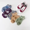 Mens Maple Leaf Low Cut Socks Cotton Weed Socks