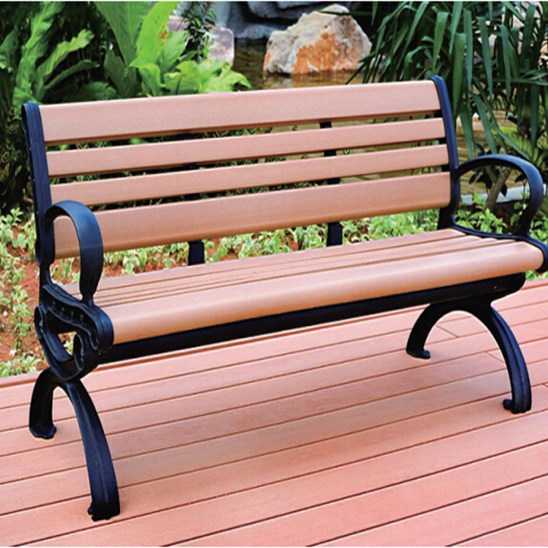20x24x48inch Swimming Pool Bench Wpc Bench Chair Wooden Slats For