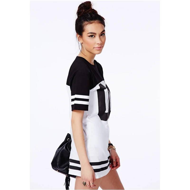 longline t shirt dress