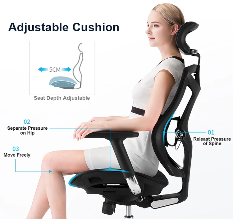 Best Sihoo Ergonomic Office Chair Mesh High Back Swivel Office Chair