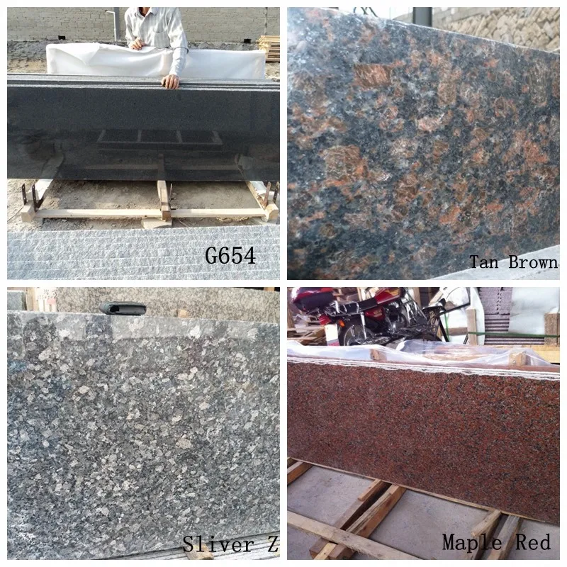 Giá rẻ G603 Đá Granite Đậu Xe Gạch, Flamed Granite Sàn Gạch
