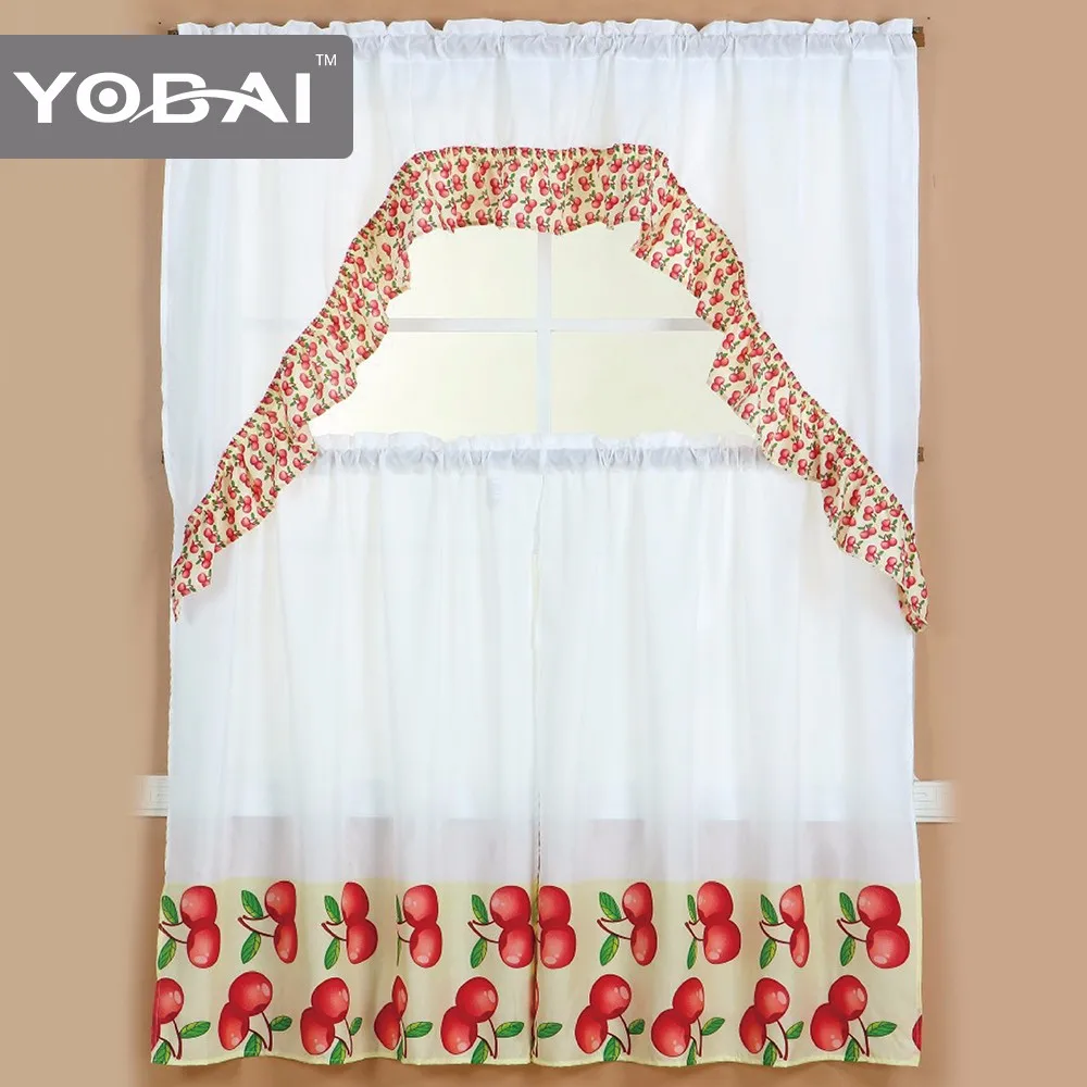 Latest Kitchen Printing Curtains Design Buy Kitchen Window Curtains