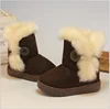 Newly Designed Durable Comfy Infant Winter Boots Printed Lovely Animals