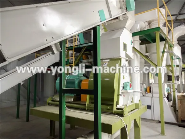 Wood Biomass Pellet Making Line/Alfalfa Pellet Press Machine