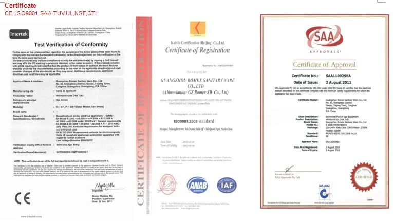 Certificates