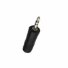 nickel plated 3.5mm stereo plug to 6.35mm mono jack audio adapter