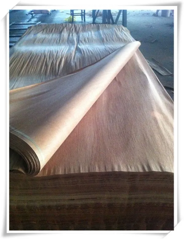 0.3mm natural wood veneer 0.3mm nature gurjan wood veneer /keruing laos