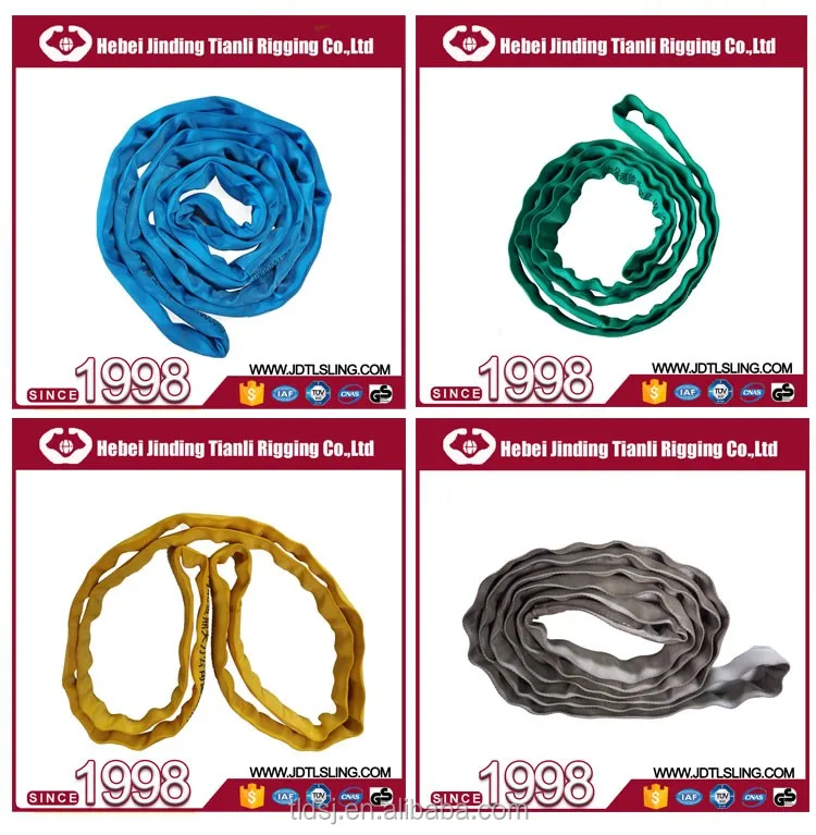 Unggul Polyester Filamen Industri 2 Ton Kargo Hijau Warna 50mm Lebar Unggul Polyester Filamen Industri 2 Ton Kargo Hijau Warna 50mm Lebar Anyaman