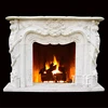 Home Decorative Popular stone marble fireplace surrounds
