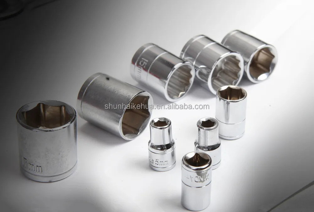 The Lowest Price Carbon Steel 12 Pcs Box Spanner Socket Set,Tool Set