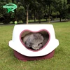 Long service life cat play plastic house folding house cat