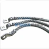 grounding flexible braids round cable