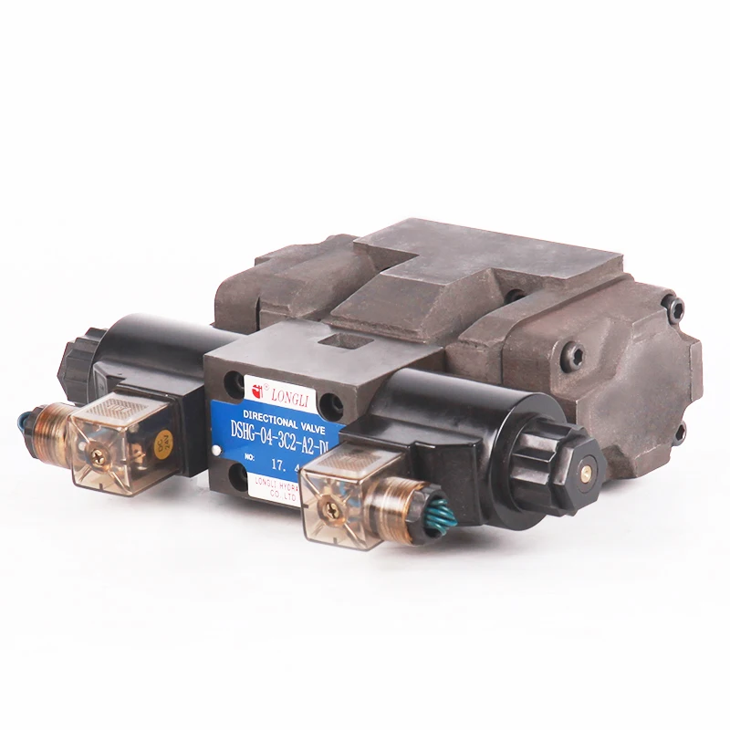 Dshg 04 Yuken Type Electric Controlled Solenoid Hydraulic Operated