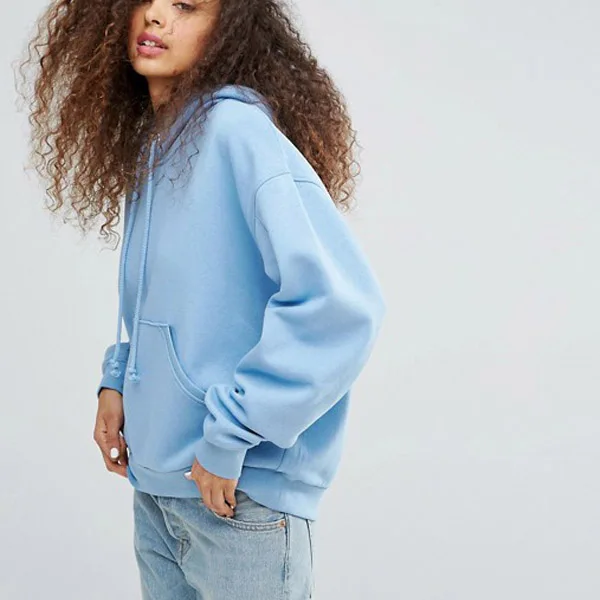 baby blue sweatshirt womens