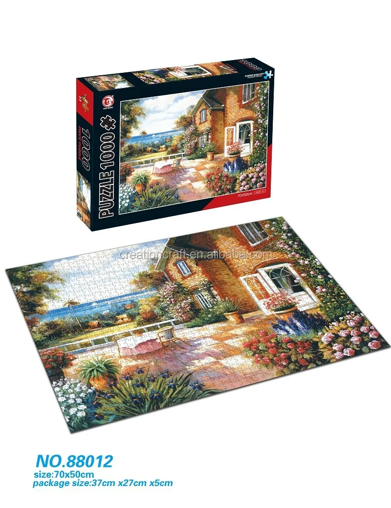 Customized Printing 1000 Piece Jigsaw Puzzles For Lover Gifts Buy