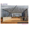 China manufacturer warehouse structure, wind-resistant large-span steel structure warehouse