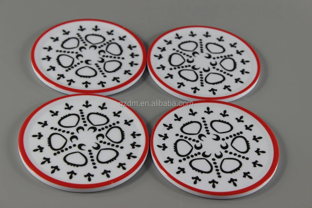 2015 Hot Sale Melamine Cups Coasters(Made In China)