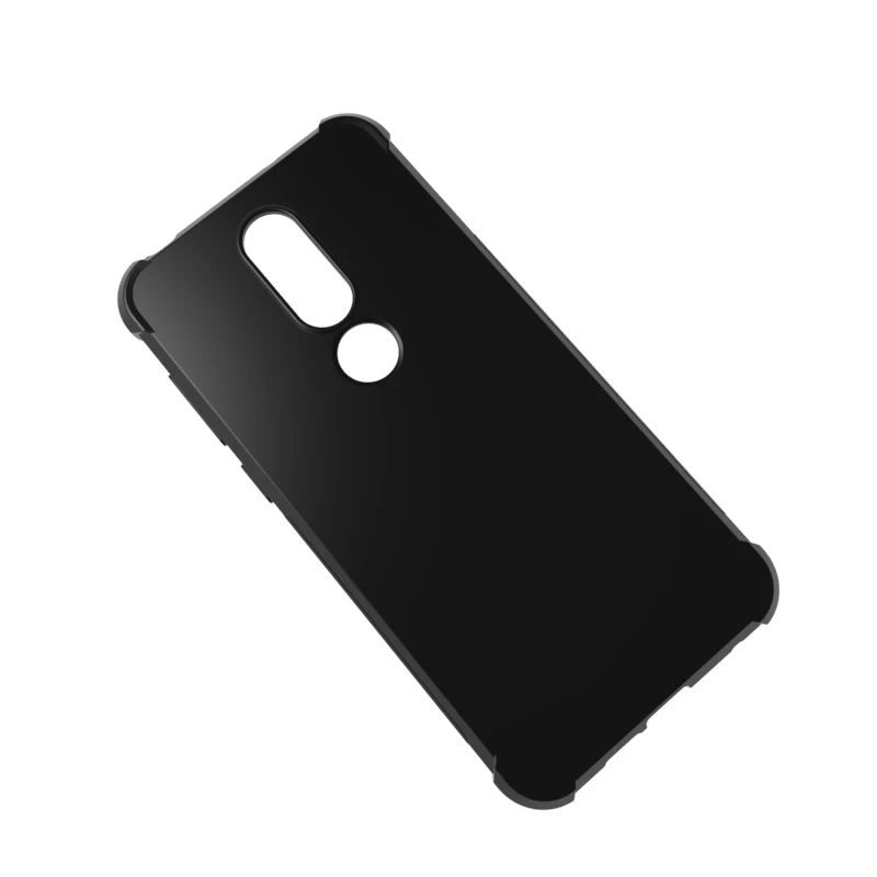 Transparent Shockproof soft Tpu cover case clear case For Nokia X6 2018