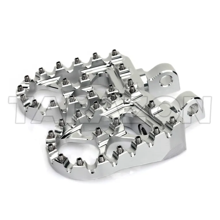 Cnc Billet Motorcycle Highway Foot Pegs Heel Rest For Harley Davidson