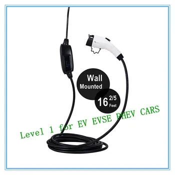 110v 16a Duosida Portable Electric Car Charger Level 1 For Ev Evse 110v 16a Duosida Portable Electric Car Charger Level 1 For Ev Evse Phev 16