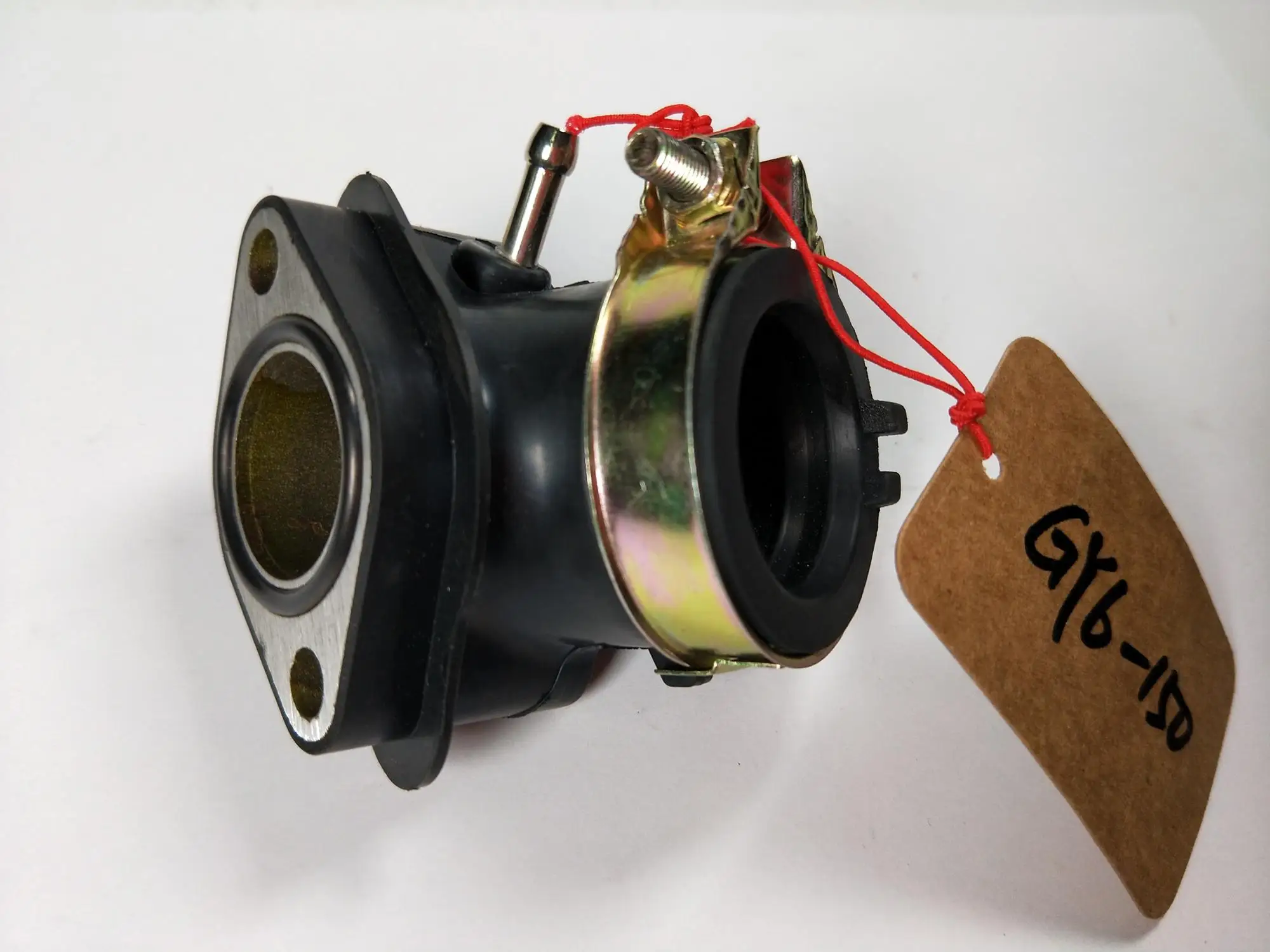 GY6 motorcycle rubber Carburetor Intake Manifold Interface Adapter air intake pipe