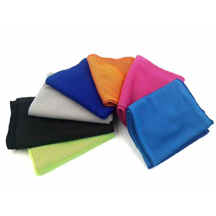 Instant cooling relief towels microfiber cloth camping running ice chilly towel outdoor travel microfiber cooling sport towels