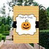Wholesale 2018 Hot Selling Halloween Decoration Monogram Halloween Fall Garden Flag