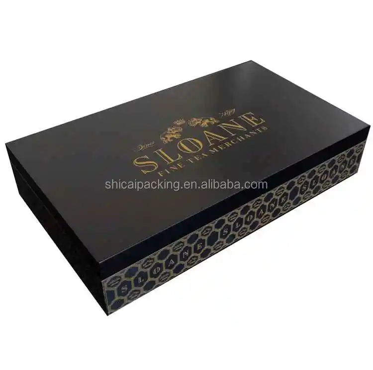 
China Factory Customized Wooden Tea Box Packaging 8 Compartments 