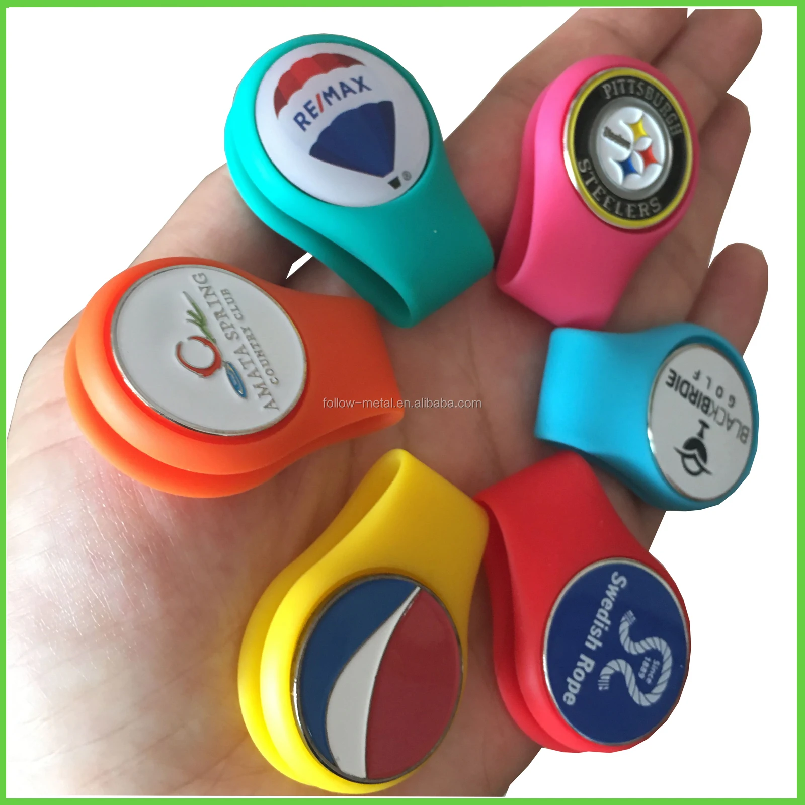 Silicone Golf Ball Marker Holder Red Buy Ball Marker Holder