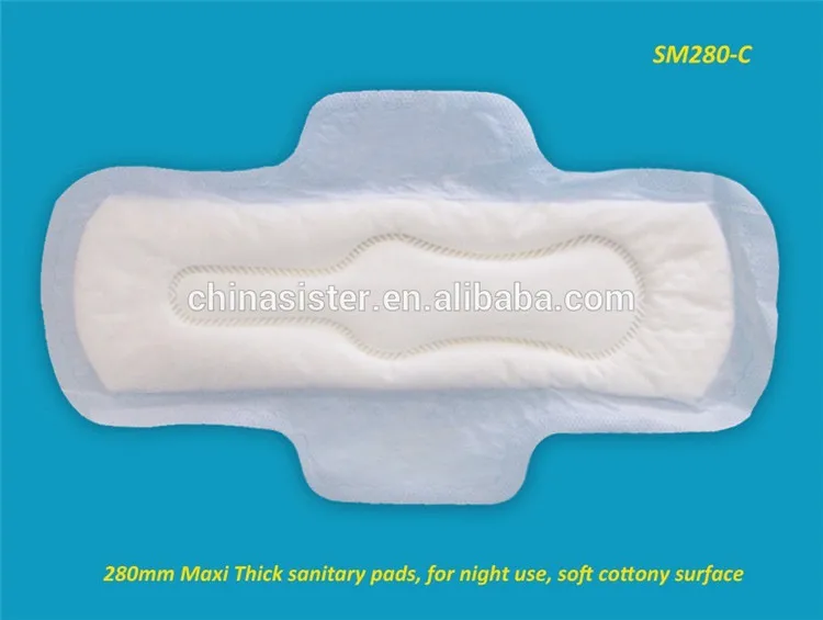 Maxi Thick Night Use Sanitary Pads With Fda.ce Certified Buy Sanitary