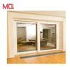 Beautiful design modern interior door/plastic tempered glass sliding doors for house