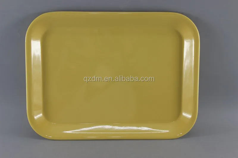 Melamine Square Tray , Solid Color Samll Tray 29x22cm