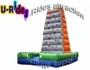 U-RIDES fitness rock hill Inflatable Climbing Wall Slimbing mountain climbing hill for adventure