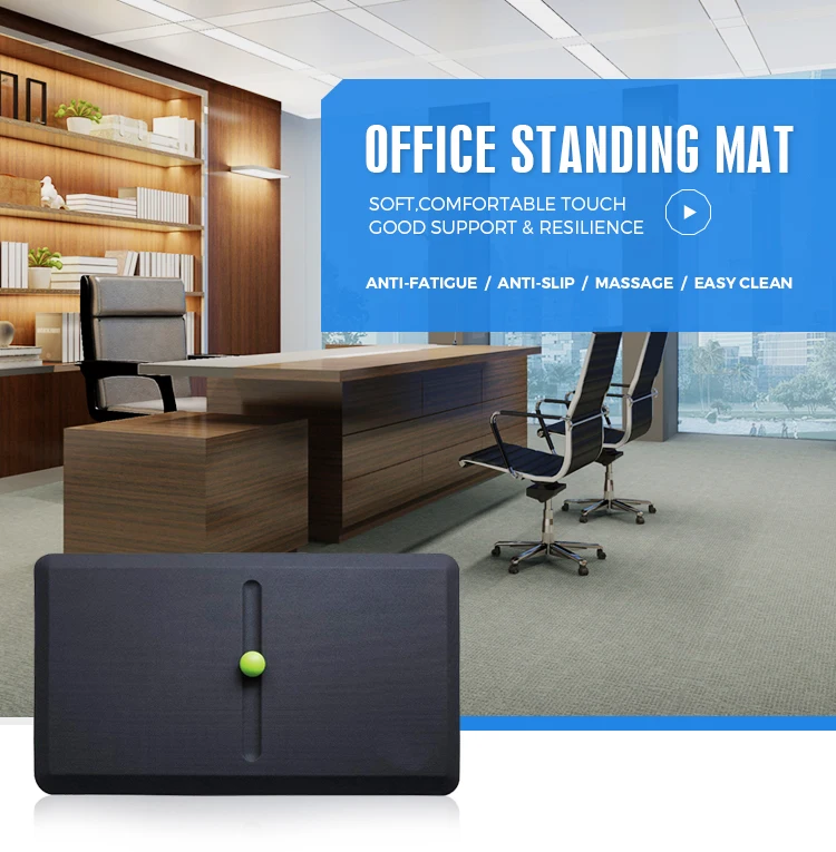 Comfort Office Custom Floor Stand Mats Anti Fatigue Mat For